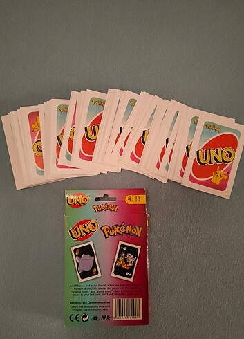 Pokemon Uno Kart Oyunu