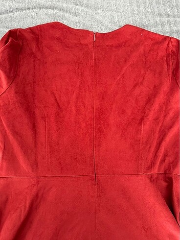 Mango kadife elbise - Görsel 4