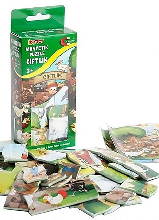 Manyetik Puzzle Çiftlik