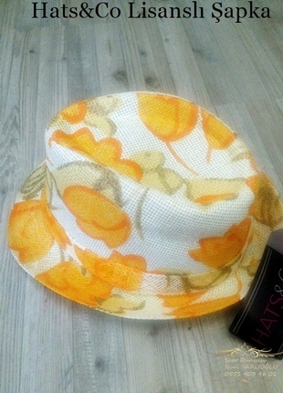 Hats&Co; Lisanslı Yaz Renkleri Şapka
