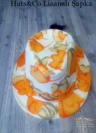 Cos Hats&Co; Lisanslı Yaz Renkleri Şapka