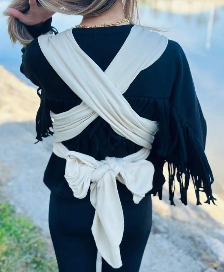 Bebek Taşıma Askısı Beyaz - Görsel 2