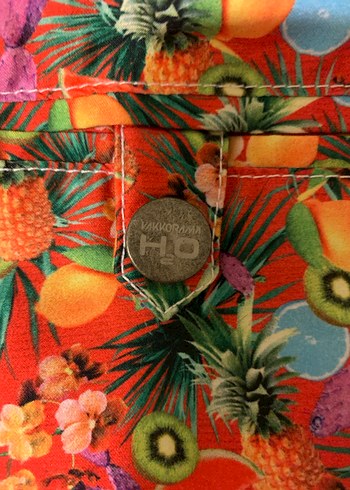 Renkli Bağcıklı Erkek Plaj Şortu - Görsel 4