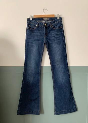 Mavi Kadın Denim Midi Boy Kot Pantolon