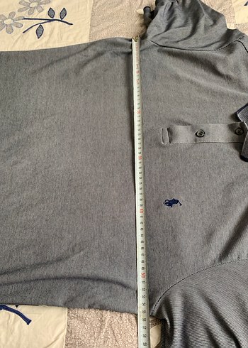 xxl Beden gri Renk Gri Kısa Kollu Polo Tişört