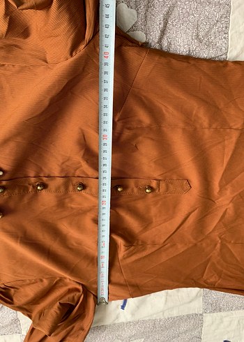 Düğmeli, Uzun Kollu Tunik - Görsel 4