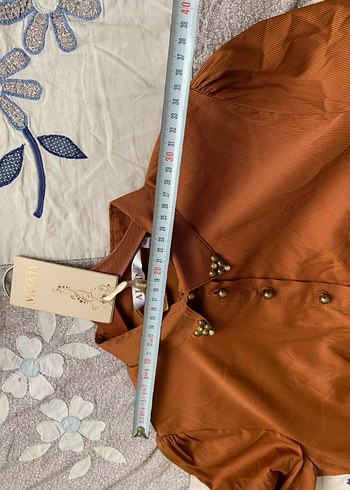 Düğmeli, Uzun Kollu Tunik - Görsel 3