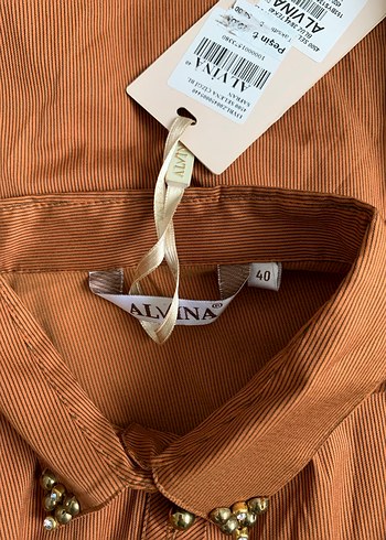 Düğmeli, Uzun Kollu Tunik - Görsel 6