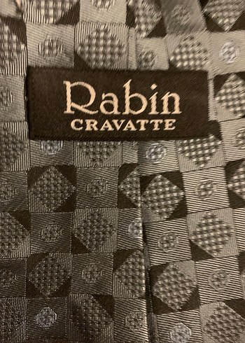 Gri Desenli Erkek Kravat - Görsel 2