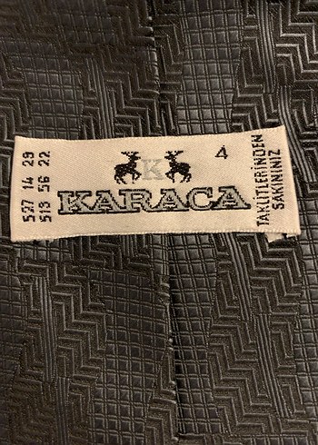 Gri Desenli Erkek Kravat - Görsel 2