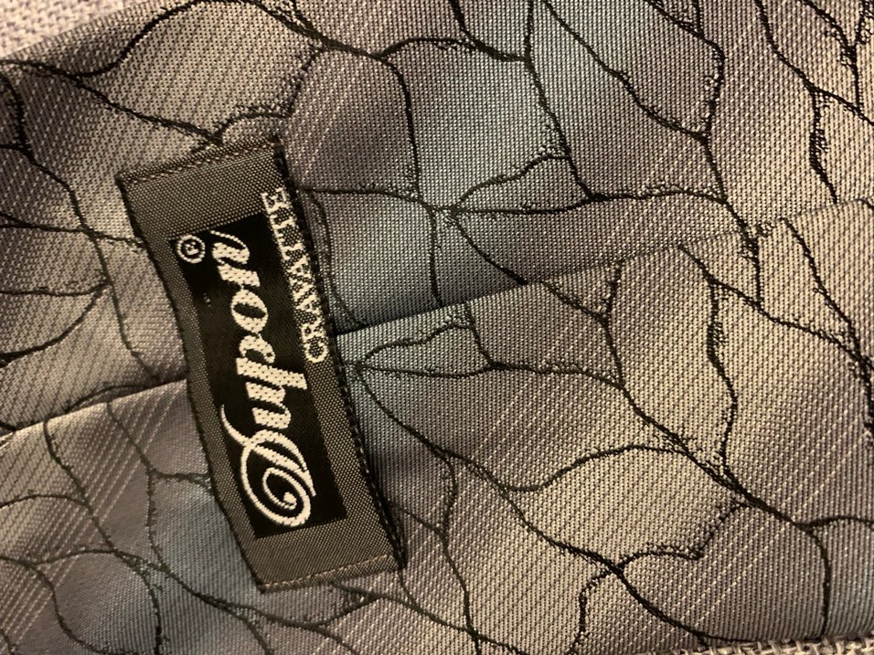 Gri Desenli Erkek Kravat - Görsel 2