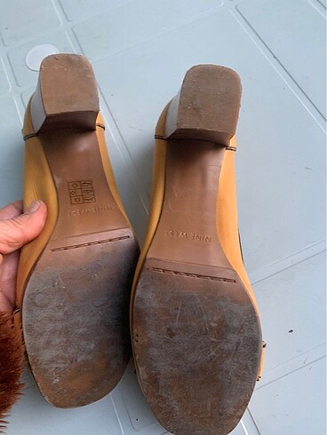 38 Beden Vintage deri ayakkabı 38 numara