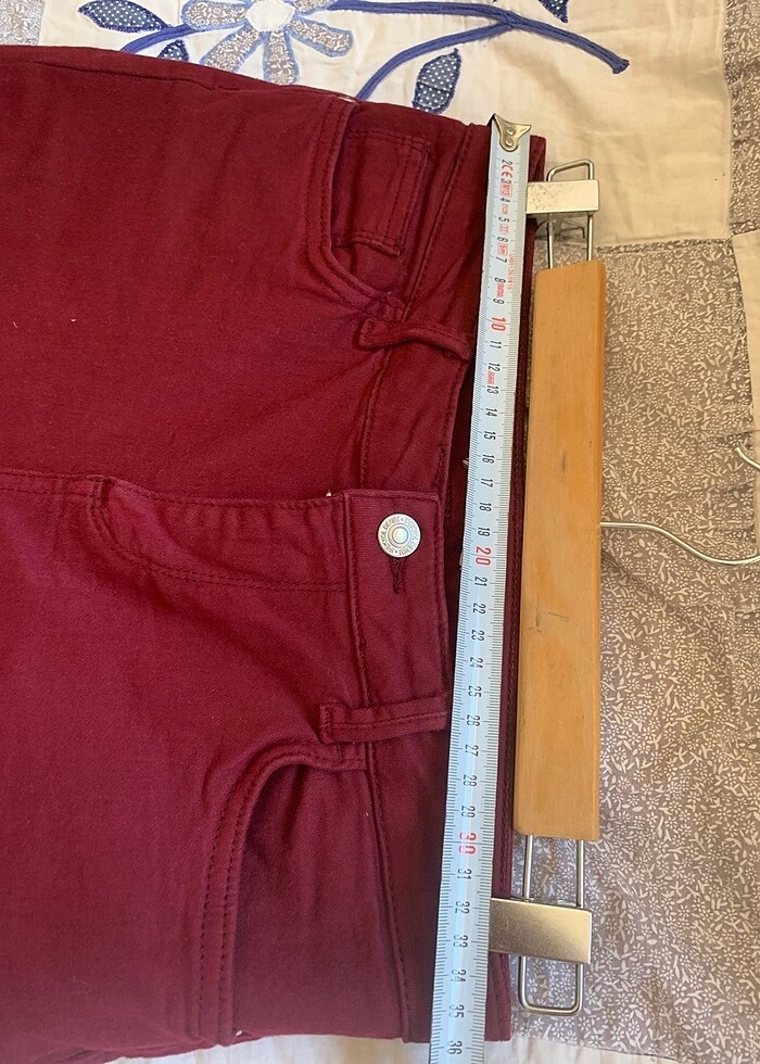 İpekyol bordo pantolon 38 beden - Görsel 3