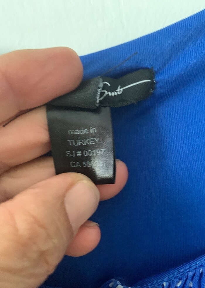 Pliseli elbise - Görsel 3