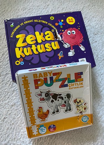 Zeka Kutusu Çiftlik Hayvanları Puzzle