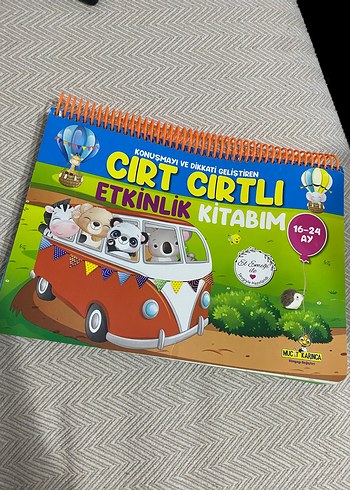 16-24 Ay Çırt Çırtlı Etkinlik Kitabı
