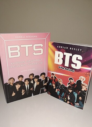 Bts konulu 2 kitap 