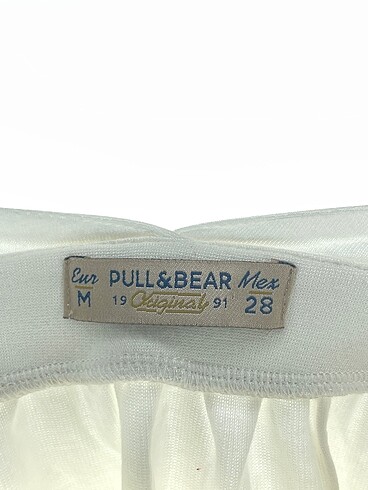28 Beden beyaz Renk Pull and Bear Kısa Elbise %70 İndirimli.