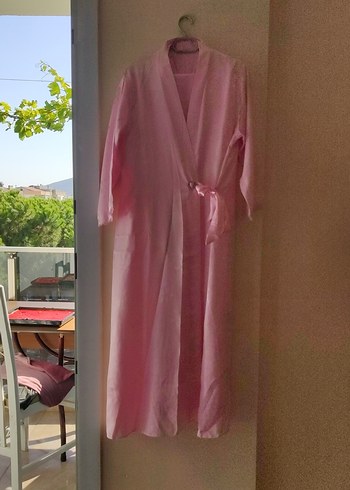 Penti Pembe Uzun Bohem Kadın Sabahlık