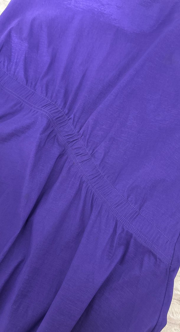 Mor Uzun Salaş Kadın Etek - Görsel 3