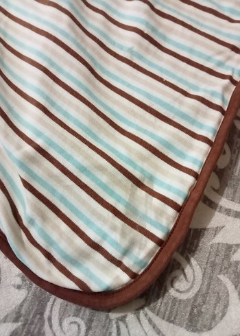 Beyaz Aslan Desenli Çocuk Battaniyesi - Görsel 4