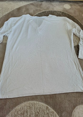 Düğmeli V Yaka Uzun Kollu Kadın Gömlek - Görsel 5