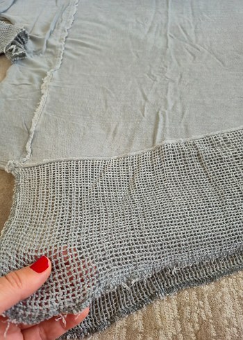 Düğmeli V Yaka Uzun Kollu Kadın Gömlek - Görsel 10