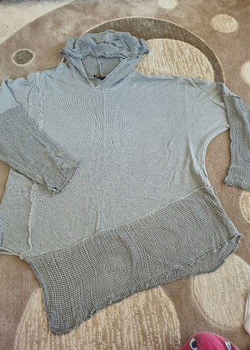 Düğmeli V Yaka Uzun Kollu Kadın Gömlek - Görsel 6