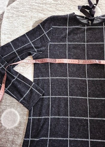 Kareli Uzun Kollu Tunik - Görsel 3