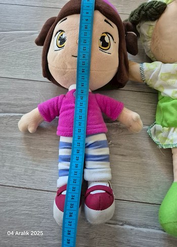 Renkli 3'lü Peluş Bebek Seti - Görsel 3