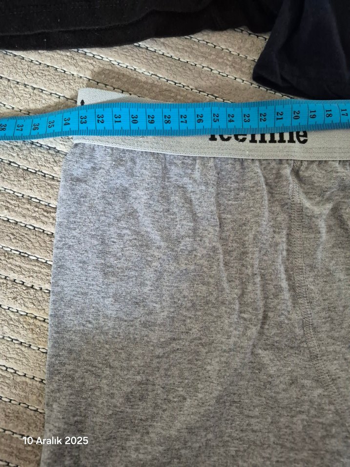 Gri ve Siyah Erkek Boxer Seti - Görsel 2