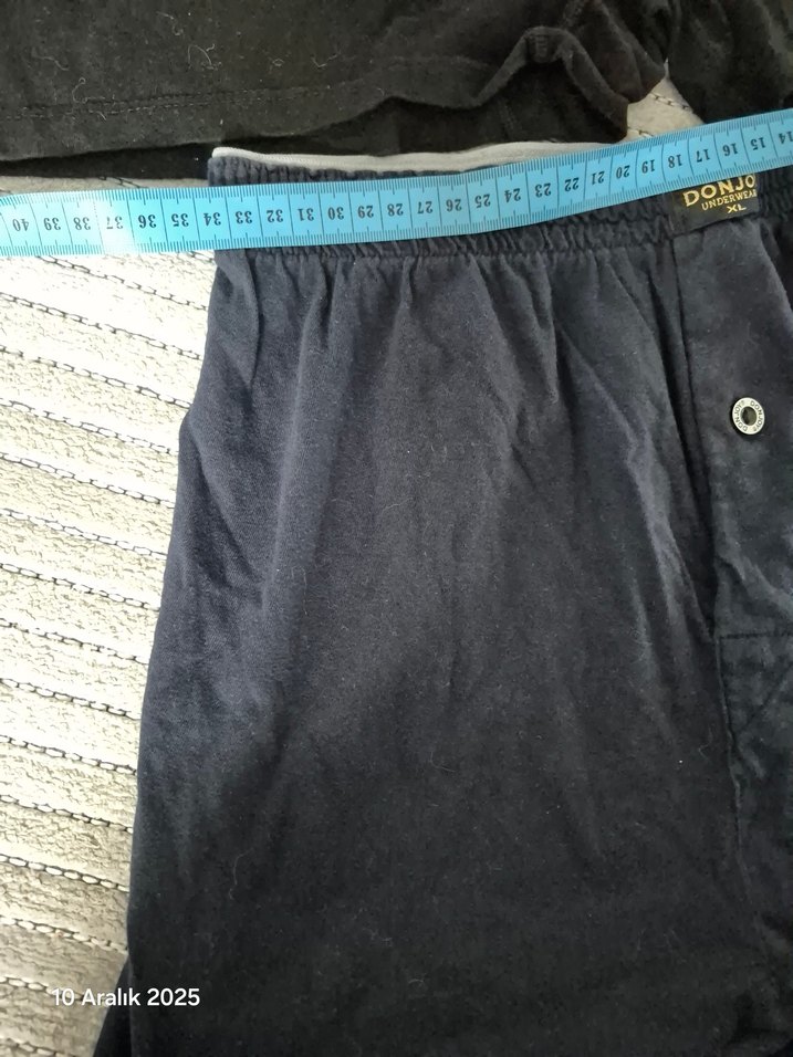 Gri ve Siyah Erkek Boxer Seti - Görsel 4