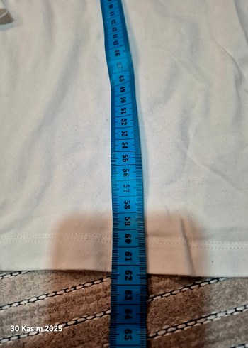 Düğmeli Beyaz Pamuklu Kadın bady - Görsel 4