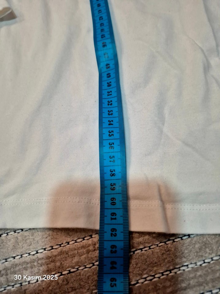 Düğmeli Beyaz Pamuklu Kadın bady - Görsel 4