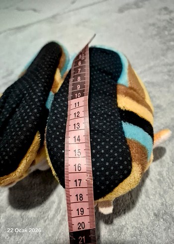 Çocuk Renkli Desenli Sıcak Terlik - Görsel 4