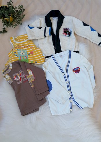 Çocuk Renkli Desenli Sıcak Terlik - Görsel 2