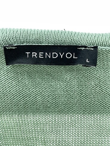 l Beden yeşil Renk Trendyol & Milla Hırka %70 İndirimli.