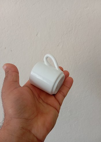  Beden beyaz Renk Beyaz Seramik Mini Fincan