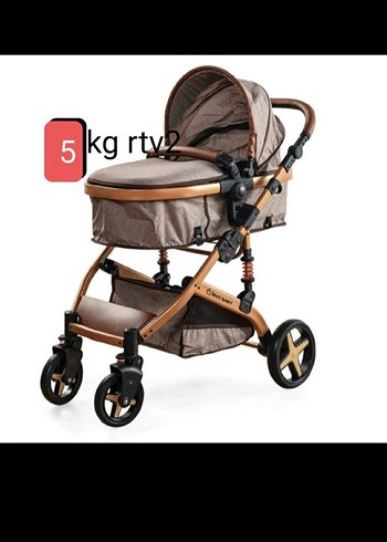 Kahverengi Gri Bebek Arabası 5 kg