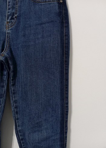 Kadın Lacivert Normal Boy Denim Jean - Görsel 2