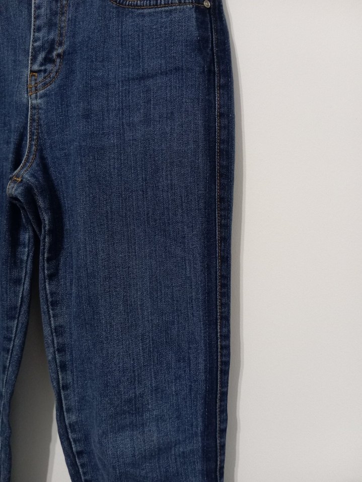 Kadın Lacivert Normal Boy Denim Jean - Görsel 2