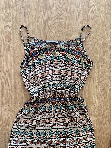 s Beden camel Renk Vintage uzun elbise