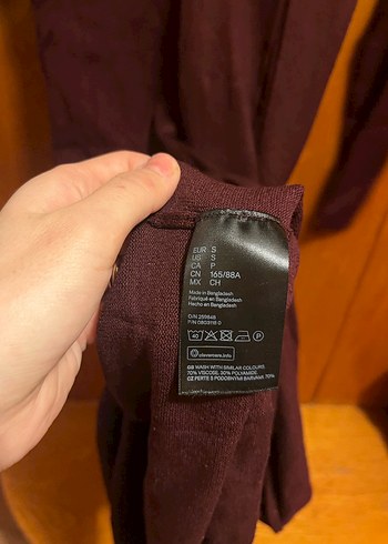 Siyah Yüksek Yakalı Kadın Triko Elbise - Görsel 4