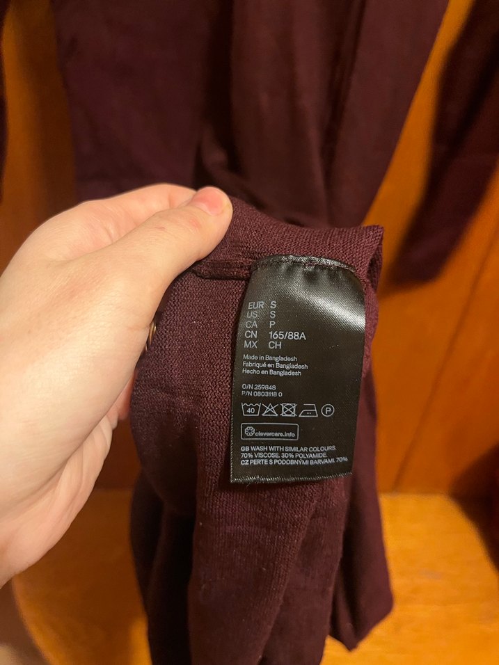 Siyah Yüksek Yakalı Kadın Triko Elbise - Görsel 4