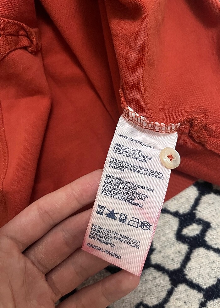 Tommy hilfiger polo kazak - Görsel 3