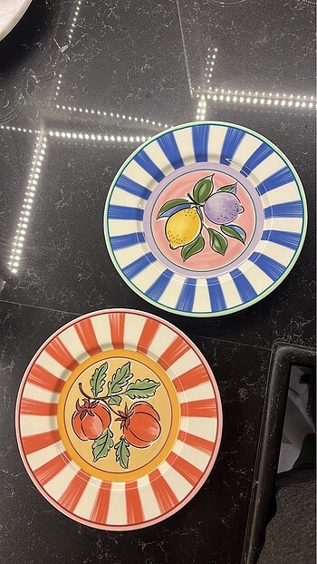 Beden çeşitli Renk H&M HOME PORSELEN TABAK