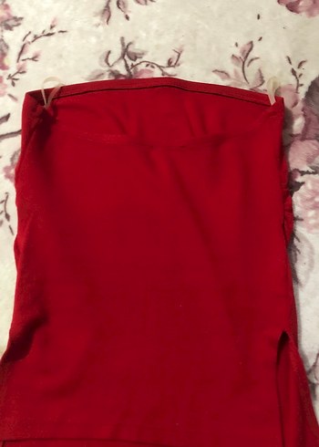 Straplez Bluz - Görsel 2