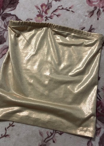 Zara Straplez Crop - Görsel 3