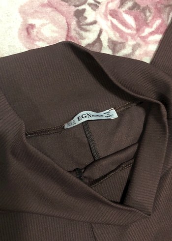 Kahverengi fitilli tayt - Görsel 2