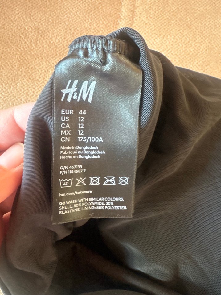 Siyah Drapeli Strappy Kadın Mayo - Görsel 3